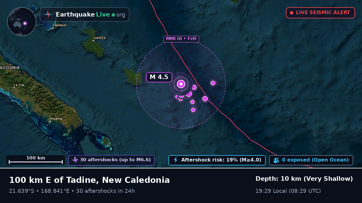 South Pacific Ocean (New Caledonia)