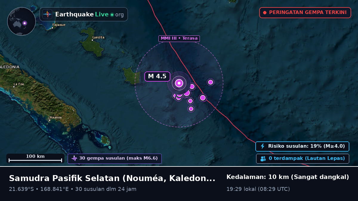 Samudra Pasifik Selatan (Kaledonia Baru)