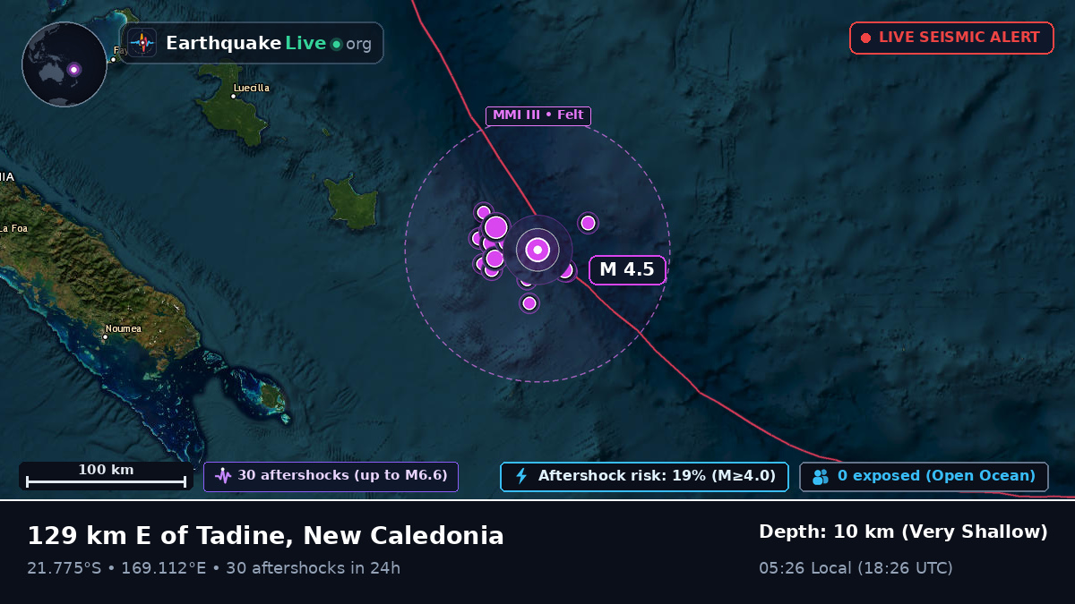 South Pacific Ocean (New Caledonia)