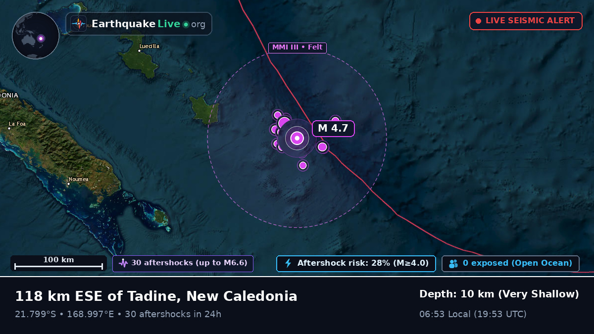 South Pacific Ocean (New Caledonia)
