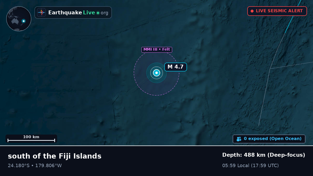 South Pacific Ocean (Tonga)