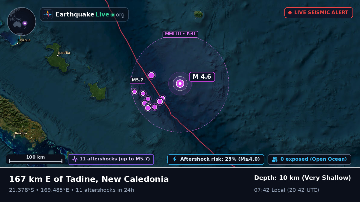 South Pacific Ocean (New Caledonia)