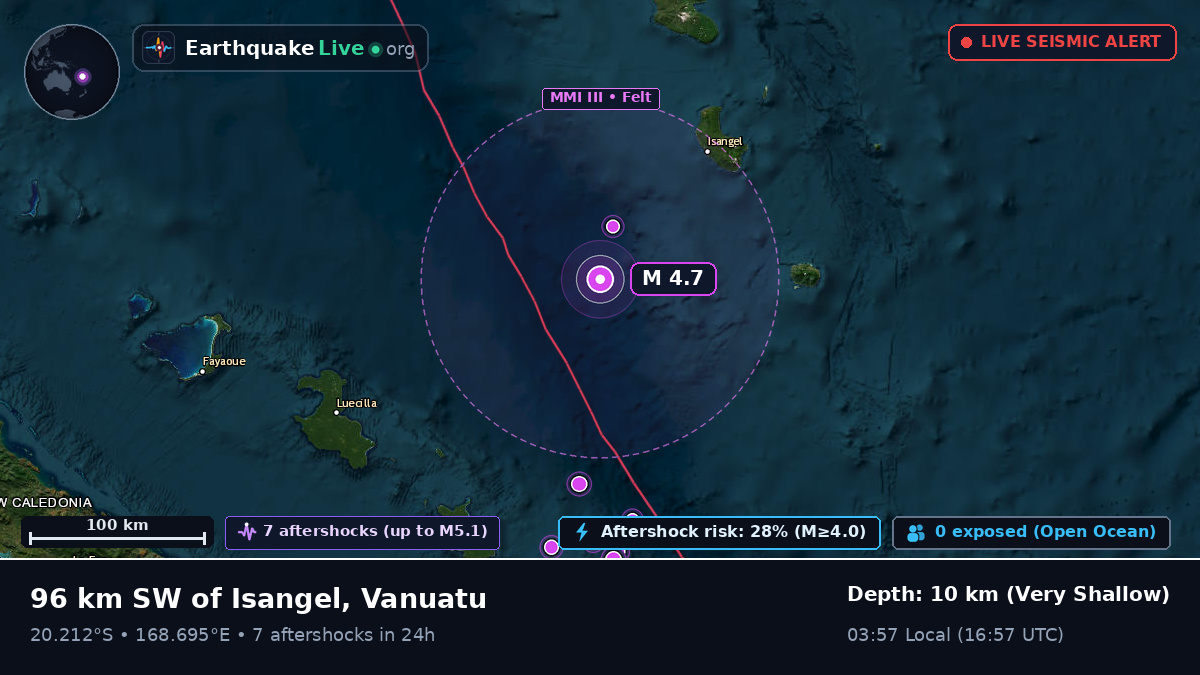 South Pacific Ocean (Vanuatu)