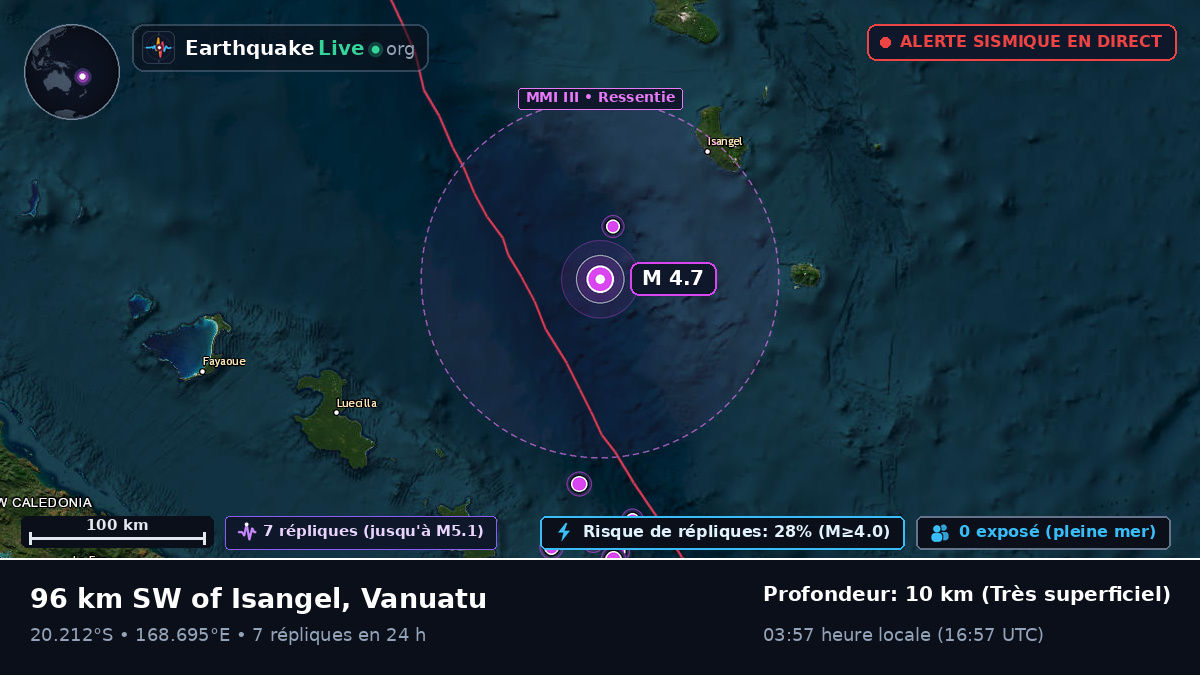 Océan Pacifique Sud (Vanuatu)