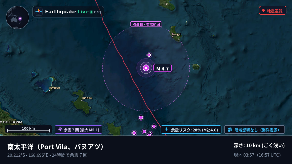 南太平洋 (バヌアツ)