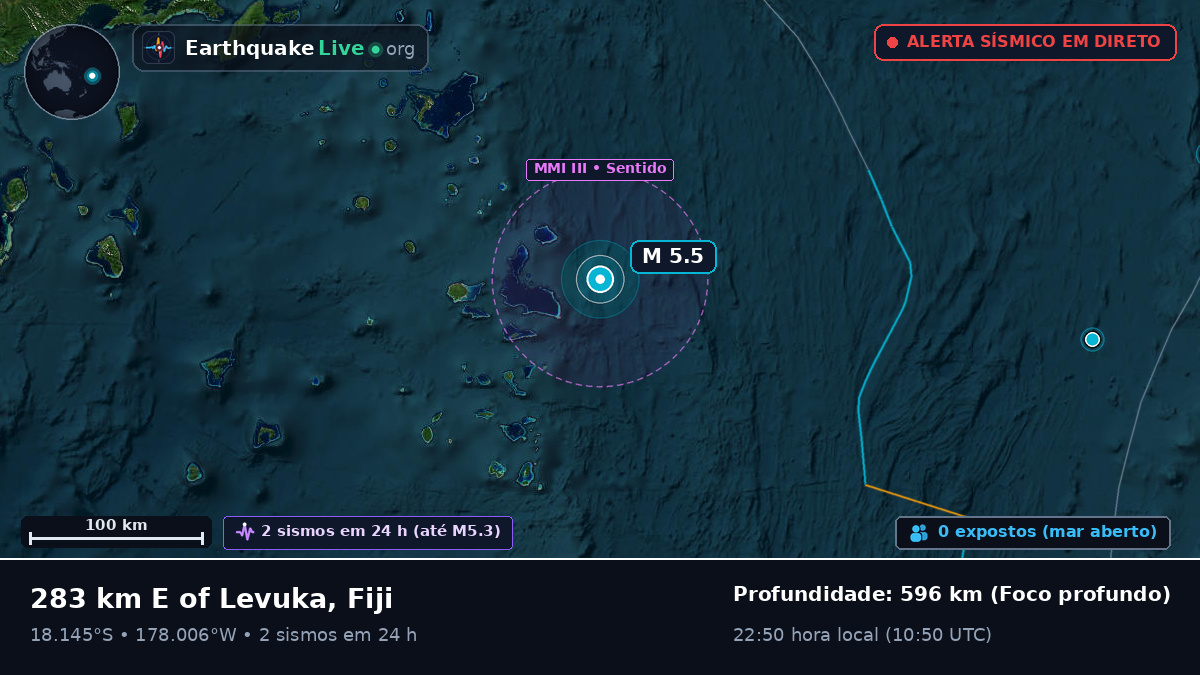 Oceano Pacífico Sul (Fiji)