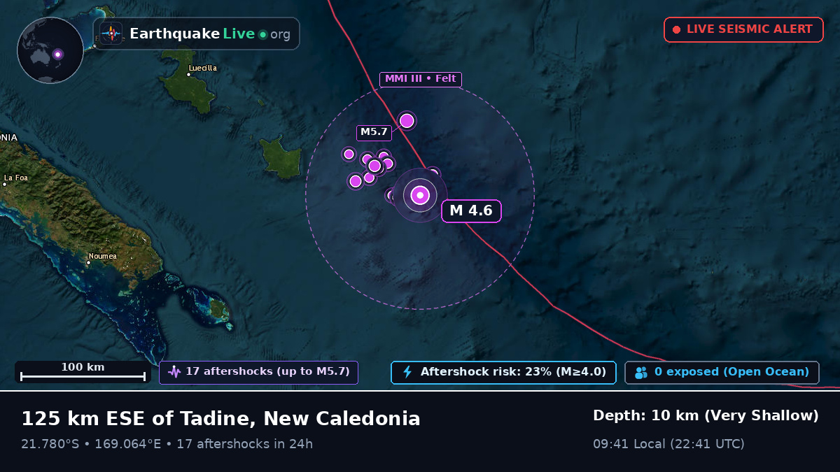South Pacific Ocean (New Caledonia)