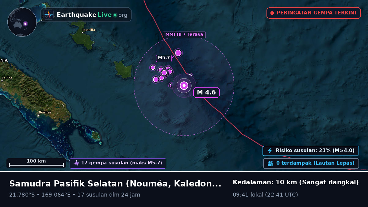 Samudra Pasifik Selatan (Kaledonia Baru)