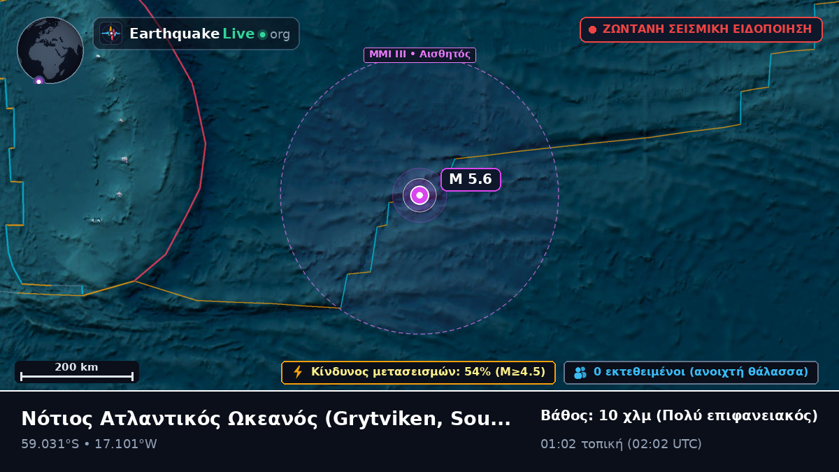 Νότιος Ατλαντικός Ωκεανός (South Georgia and the Islands)