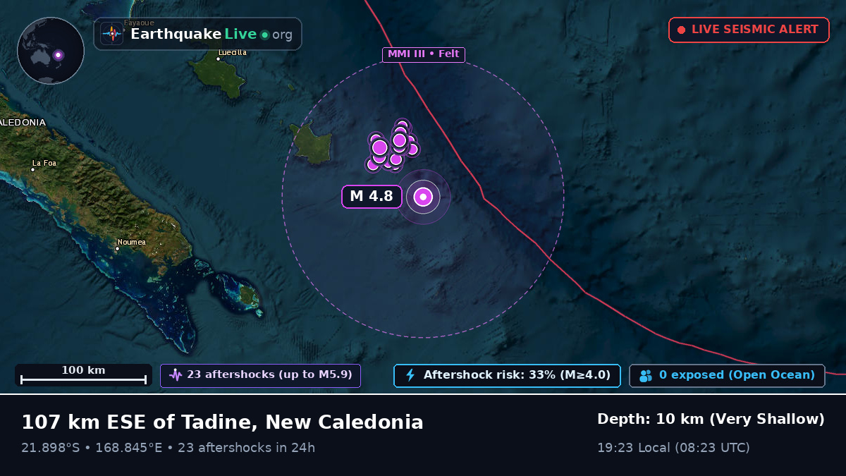 South Pacific Ocean (New Caledonia)