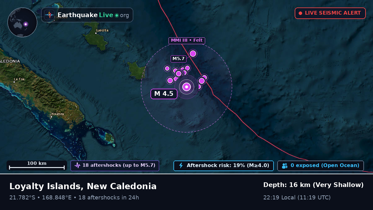 South Pacific Ocean (New Caledonia)
