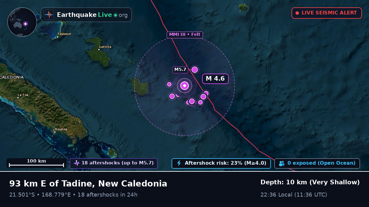 South Pacific Ocean (New Caledonia)