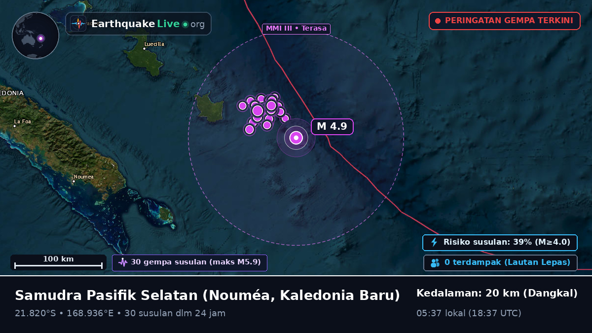 Samudra Pasifik Selatan (Kaledonia Baru)