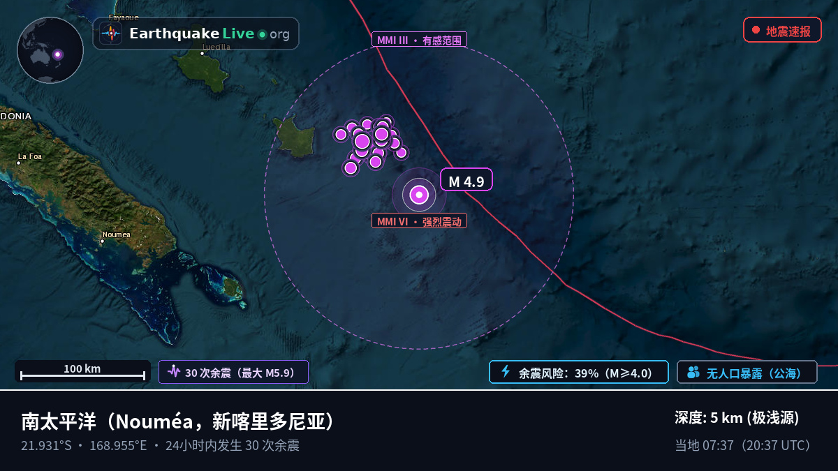 南太平洋 (新喀里多尼亚)
