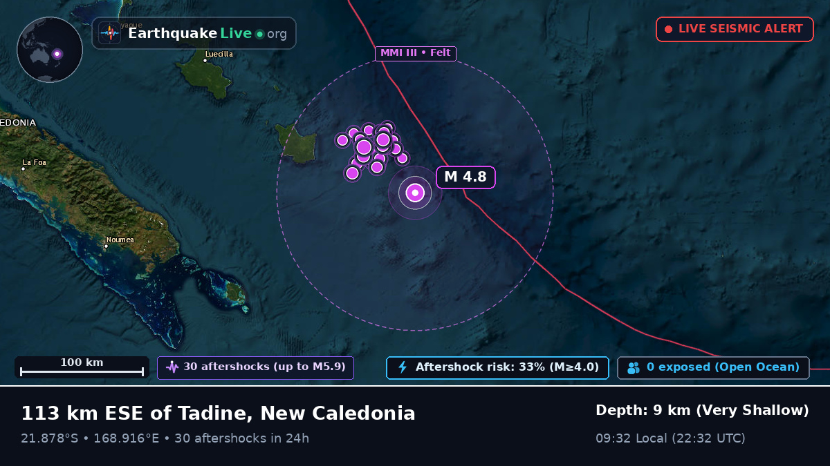 South Pacific Ocean (New Caledonia)