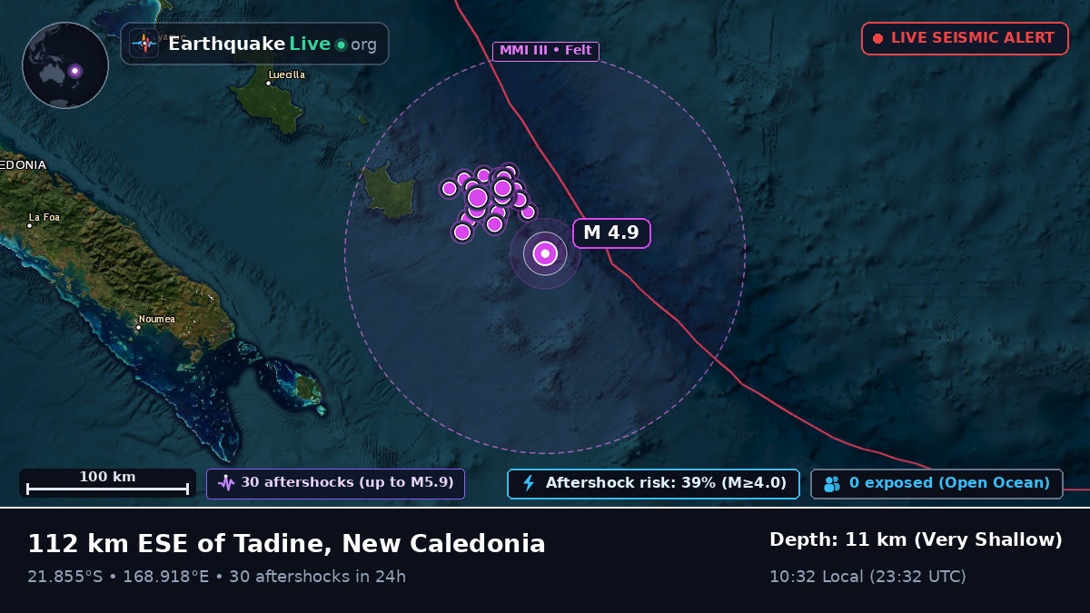 South Pacific Ocean (New Caledonia)