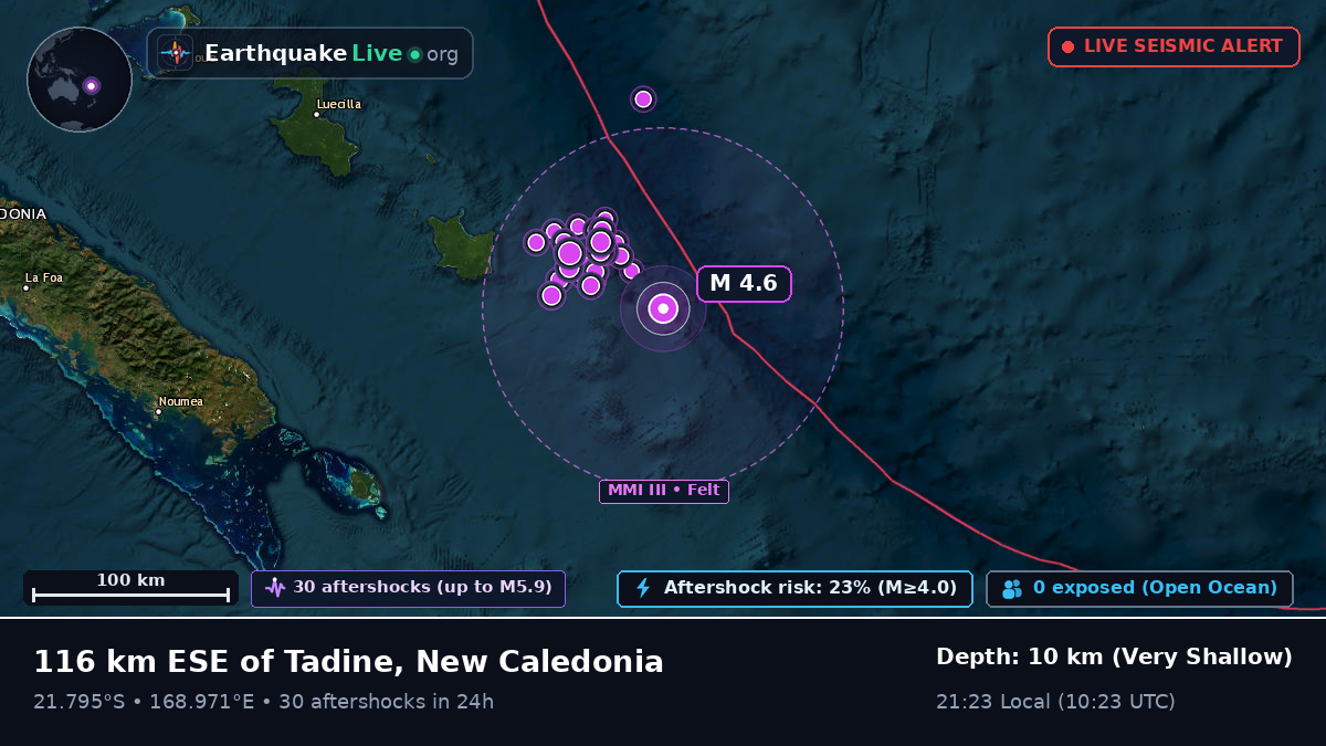 South Pacific Ocean (New Caledonia)