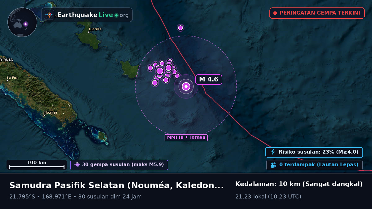 Samudra Pasifik Selatan (Kaledonia Baru)
