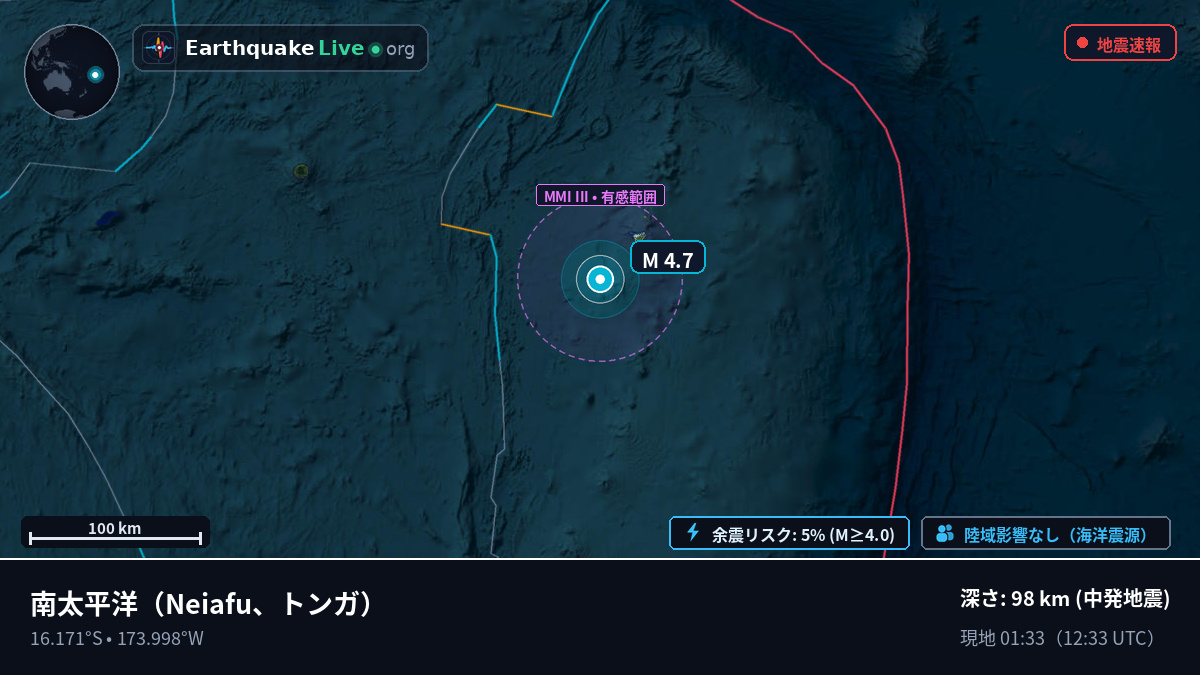 南太平洋 (トンガ)