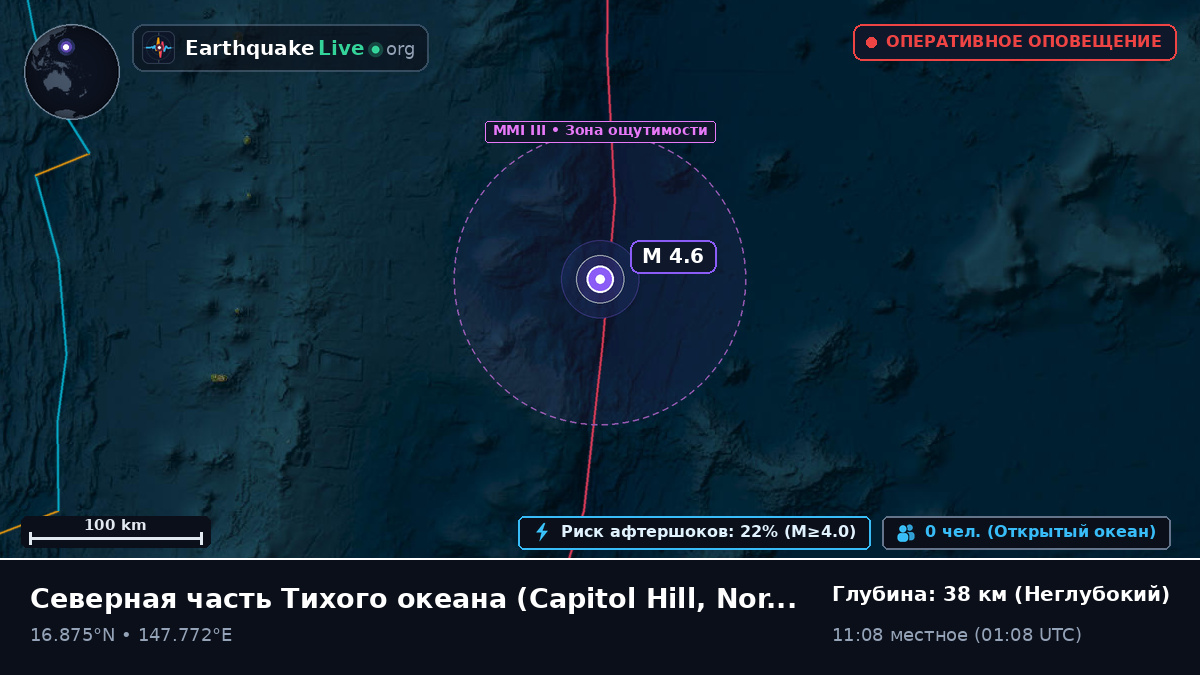 Северная часть Тихого океана (Northern Mariana Islands)