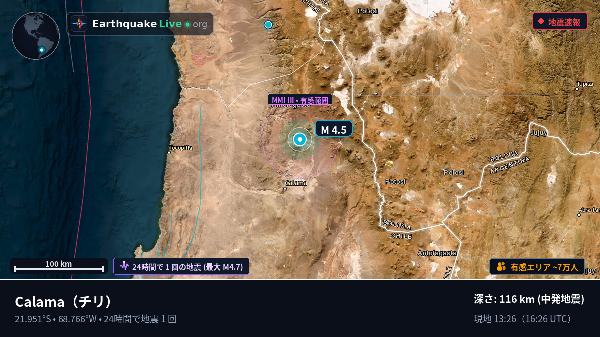Antofagasta, チリ