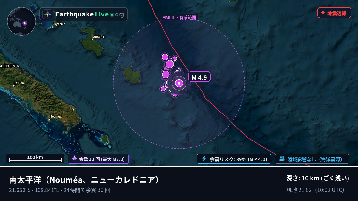 南太平洋 (ニューカレドニア)