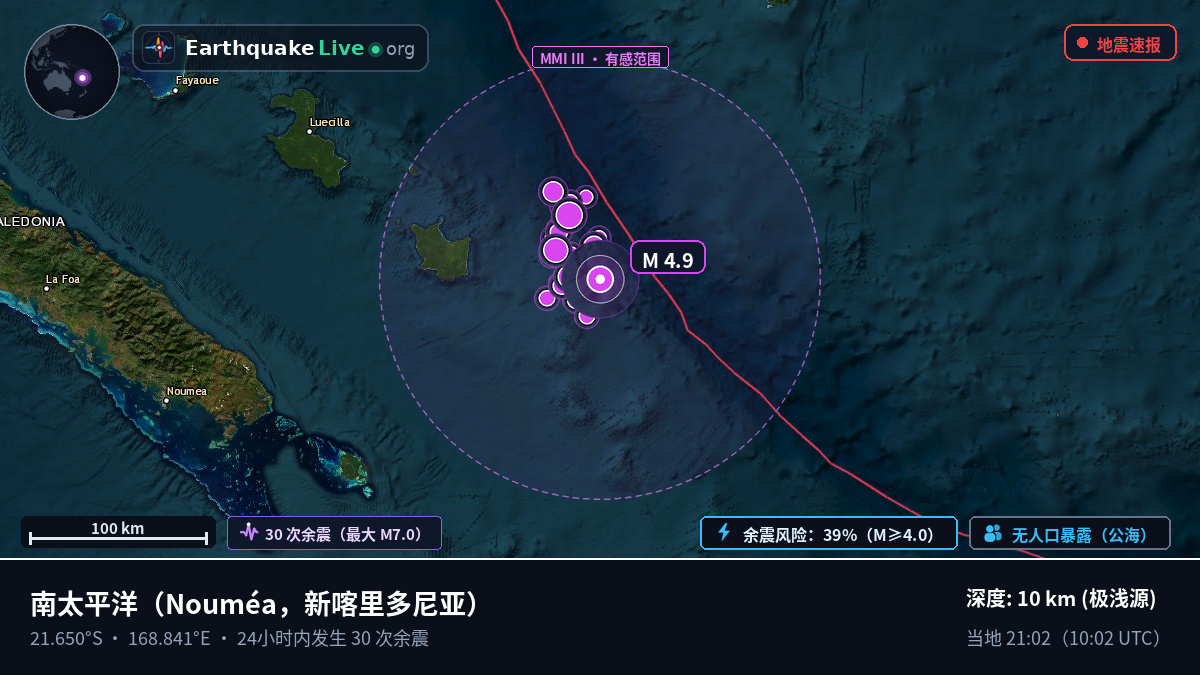 南太平洋 (新喀里多尼亚)