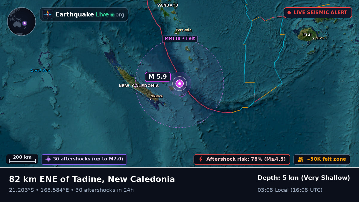 South Pacific Ocean (New Caledonia)