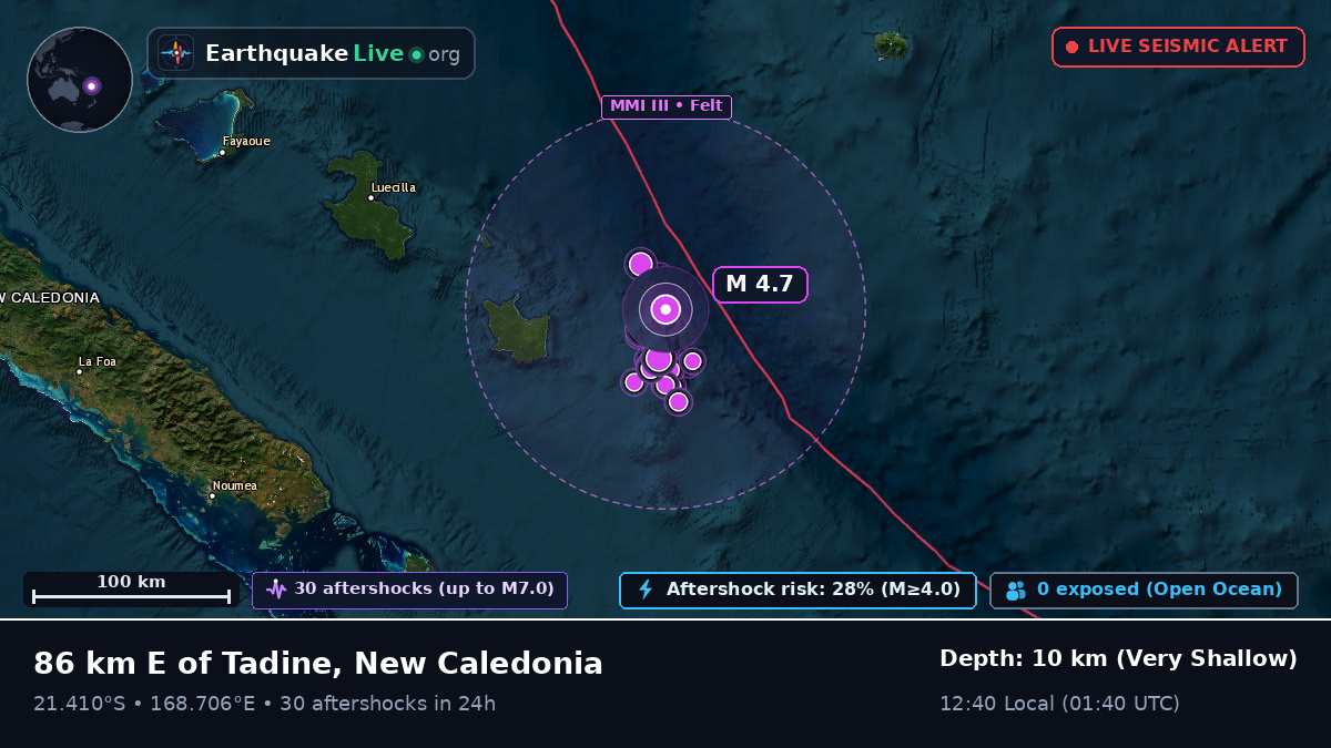 South Pacific Ocean (New Caledonia)