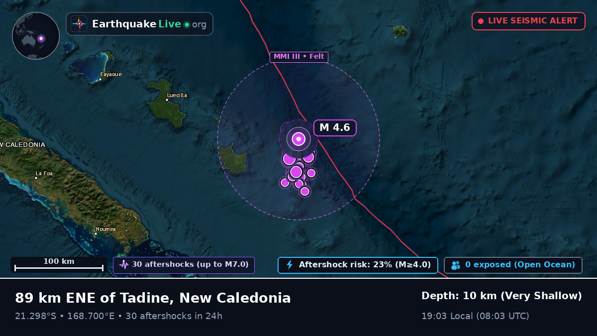 South Pacific Ocean (New Caledonia)