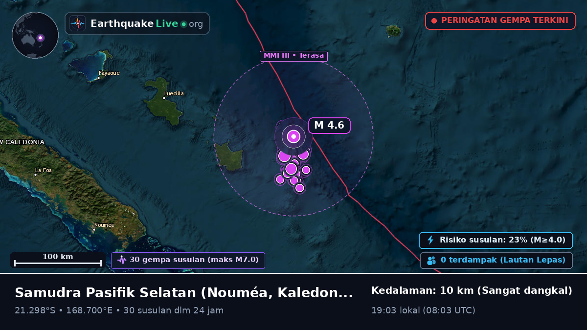 Samudra Pasifik Selatan (Kaledonia Baru)