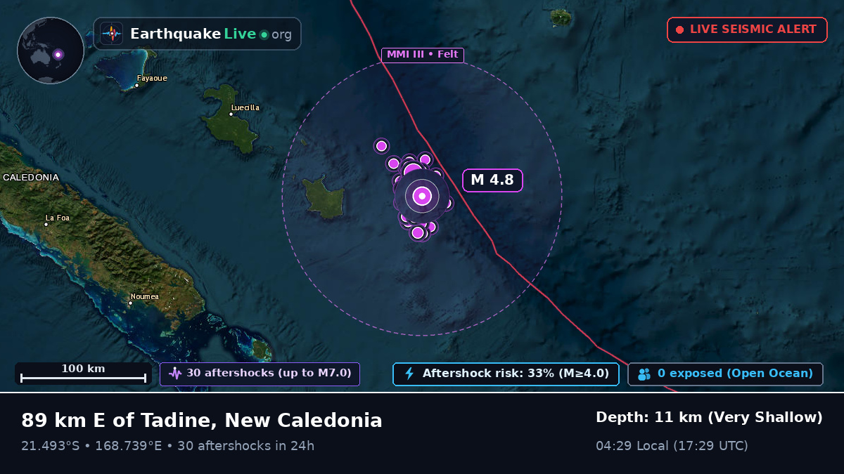 South Pacific Ocean (New Caledonia)