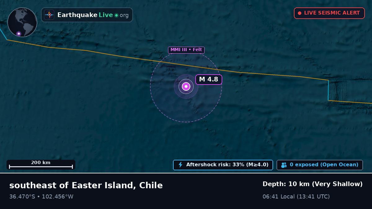 South Pacific Ocean (Chile)