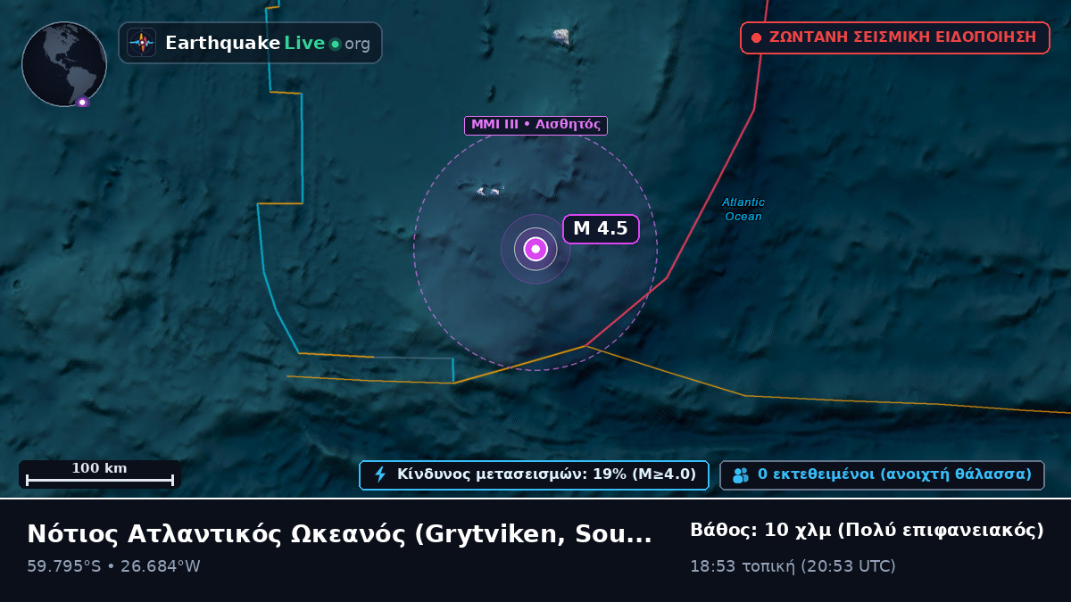 Νότιος Ατλαντικός Ωκεανός (South Georgia and the Islands)