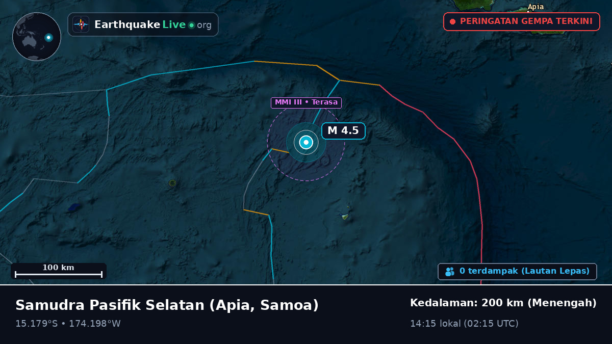 Samudra Pasifik Selatan (Samoa)
