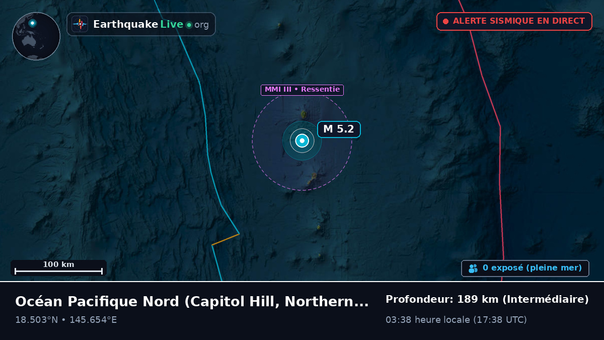Océan Pacifique Nord (Northern Mariana Islands)