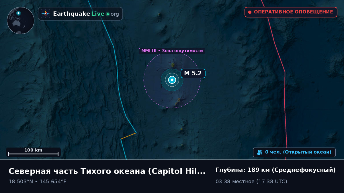 Северная часть Тихого океана (Northern Mariana Islands)