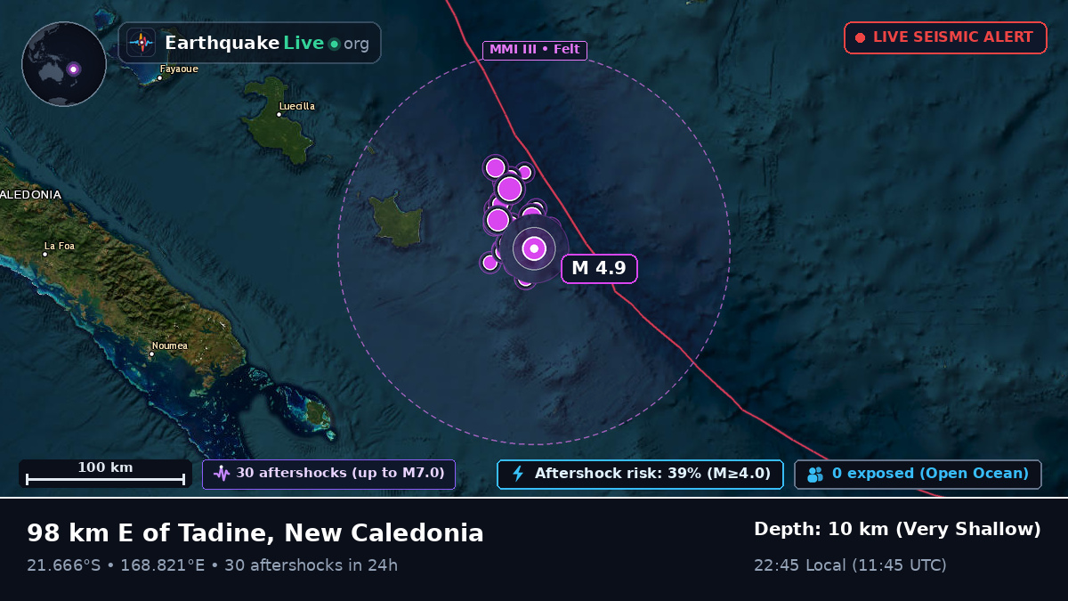 South Pacific Ocean (New Caledonia)
