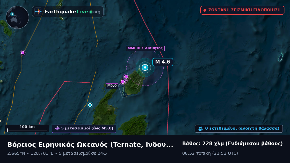 Βόρειος Ειρηνικός Ωκεανός (Ινδονησία)
