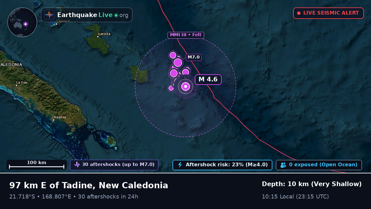 South Pacific Ocean (New Caledonia)