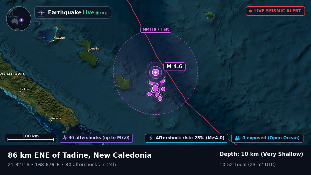 South Pacific Ocean (New Caledonia)