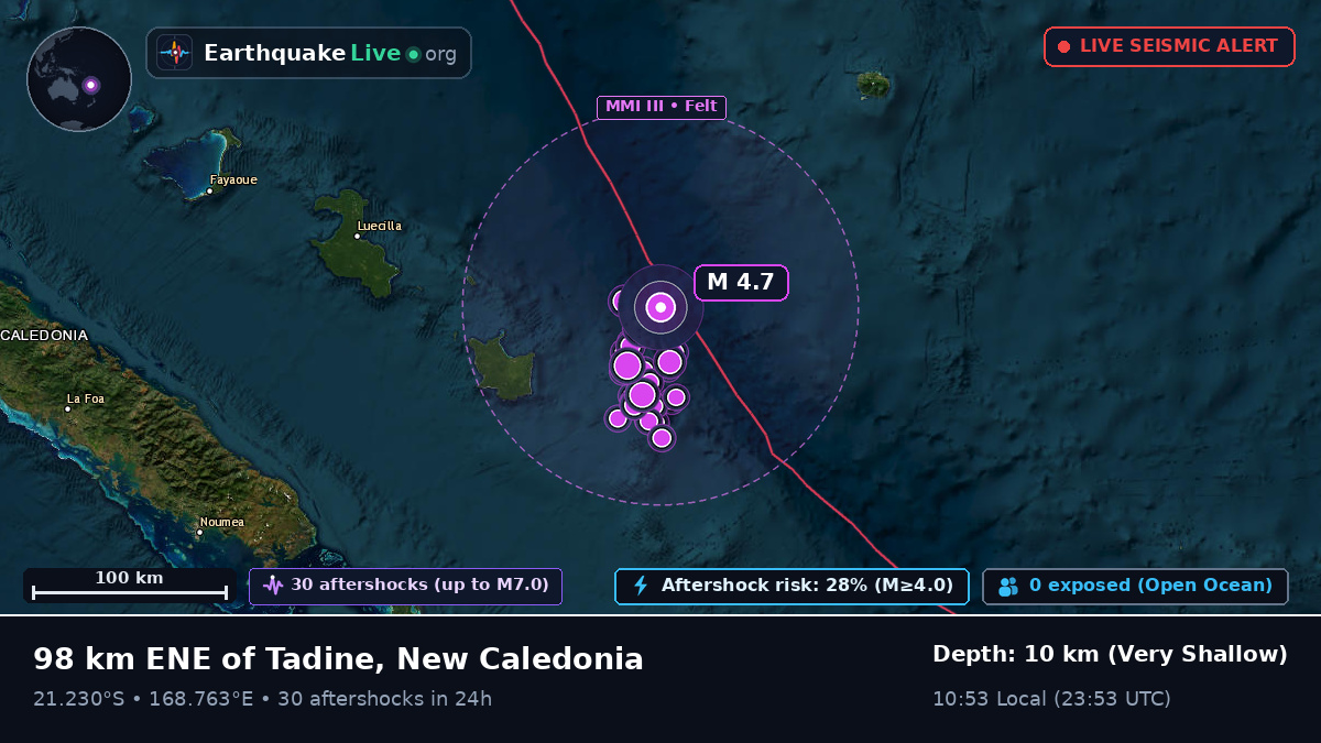 South Pacific Ocean (New Caledonia)