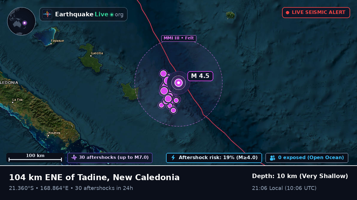 South Pacific Ocean (New Caledonia)