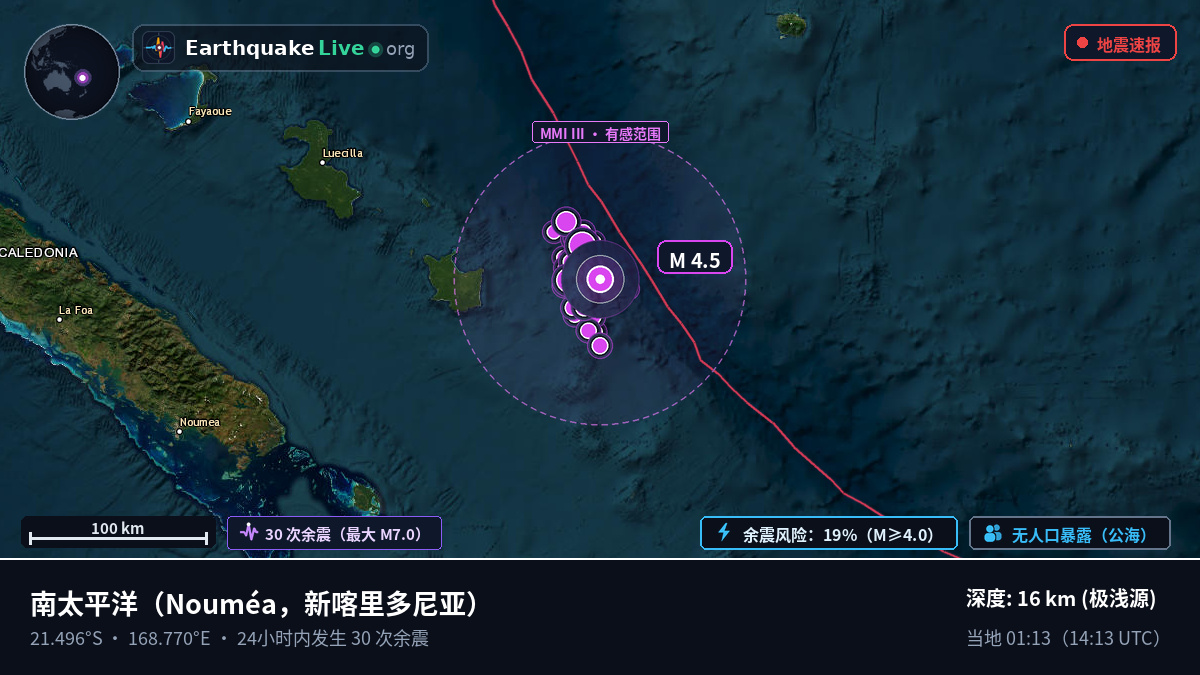 南太平洋 (新喀里多尼亚)