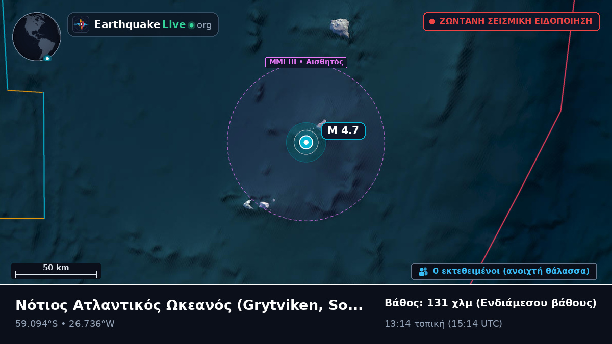 Νότιος Ατλαντικός Ωκεανός (South Georgia and the Islands)