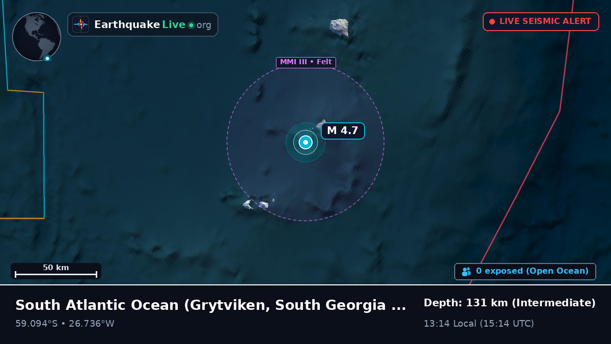 South Atlantic Ocean (South Georgia and the Islands)