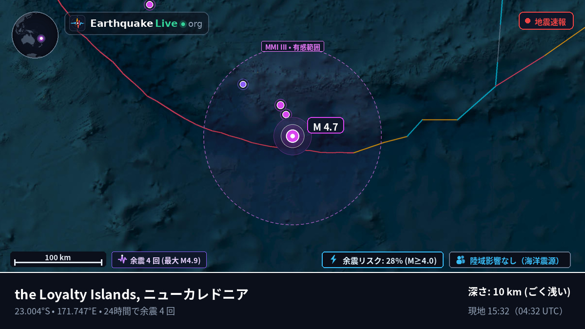 南太平洋 (ニューカレドニア)