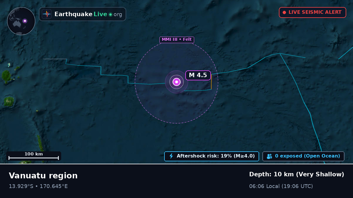 South Pacific Ocean (Vanuatu)