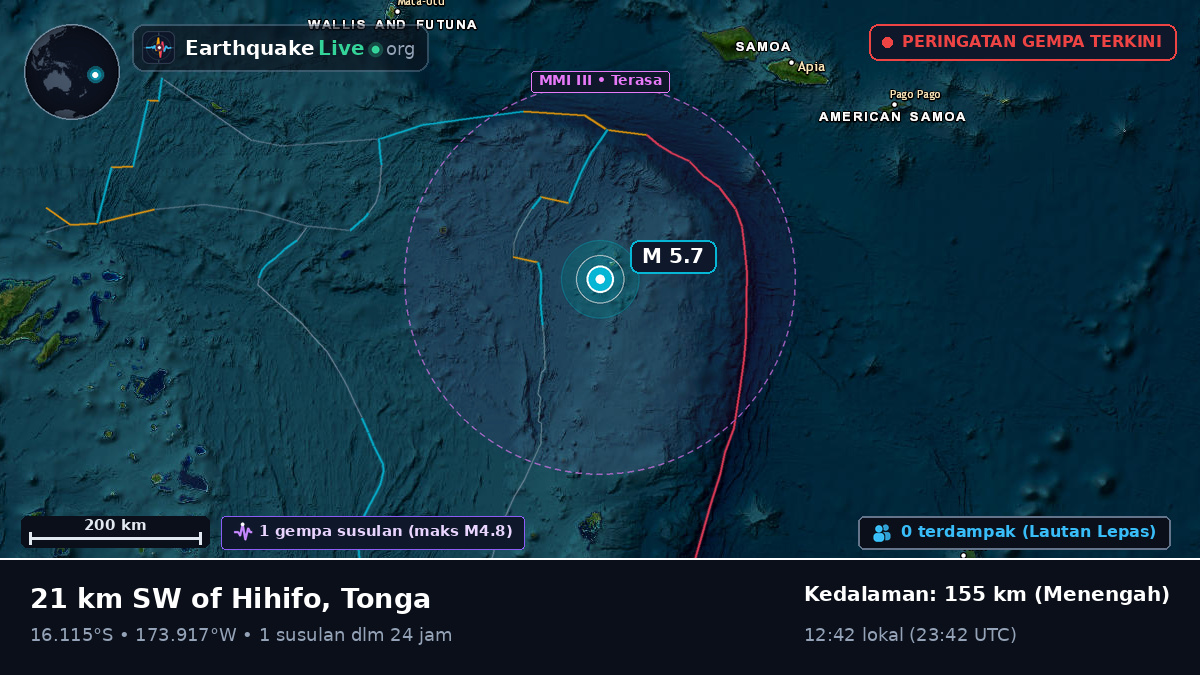 Samudra Pasifik Selatan (Tonga)