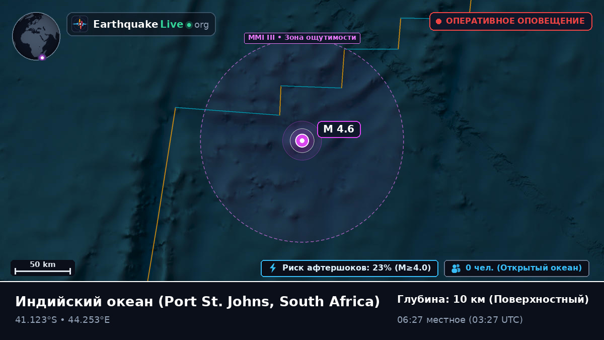 Индийский океан (South Africa)